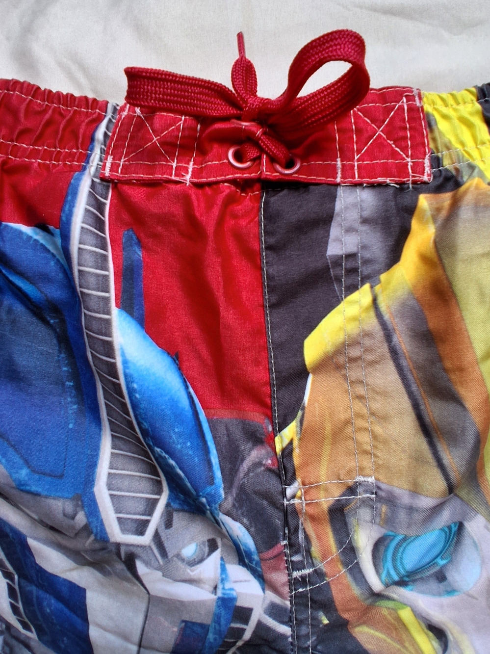 Transformers Prime Boy's Character Swim Trunks Boy's Size L (10-12) - Picture 4 of 7
